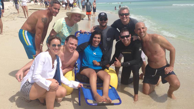 Miami Beach Debuts Adaptive Beach For Those With Disabilities